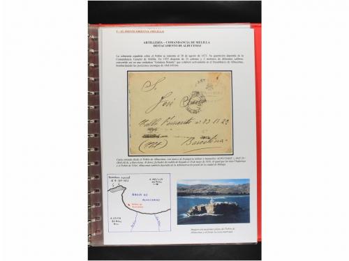 ✉ MARRUECOS. CAMPAÑAS MILITARES EN MARRUECOS 1909 a 1927. Co