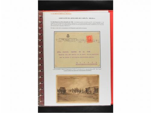 ✉ MARRUECOS. CAMPAÑAS MILITARES EN MARRUECOS 1909 a 1927. Co