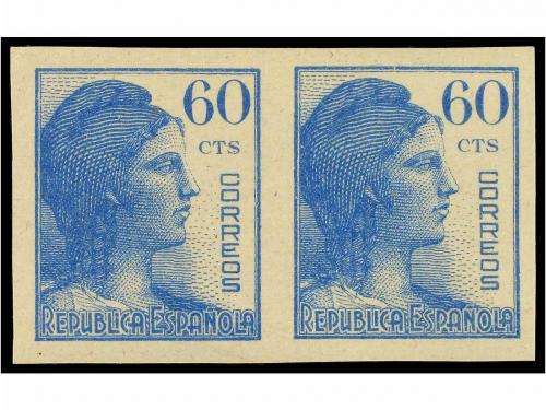 ** ESPAÑA. Ed. 751/54s. SERIE completa en parejas SIN DENTAR