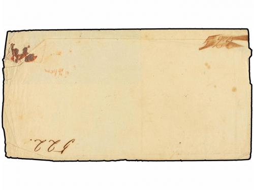 ✉ ESPAÑA. Ed. 68 (2). 1864. SAN VICENTE DE LA BARQUERA a MÉX