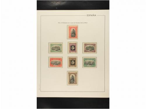 LOTES y COLECCIONES. ESPAÑA. Colección de 1900 a 1950 montad