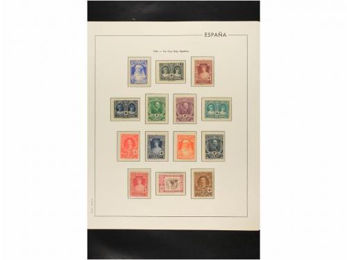 LOTES y COLECCIONES. ESPAÑA. Colección de 1900 a 1950 montad
