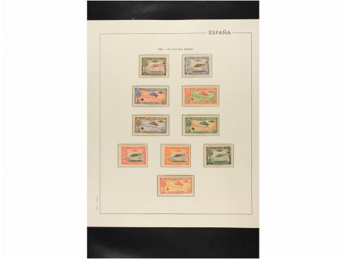 LOTES y COLECCIONES. ESPAÑA. Colección de 1900 a 1950 montad