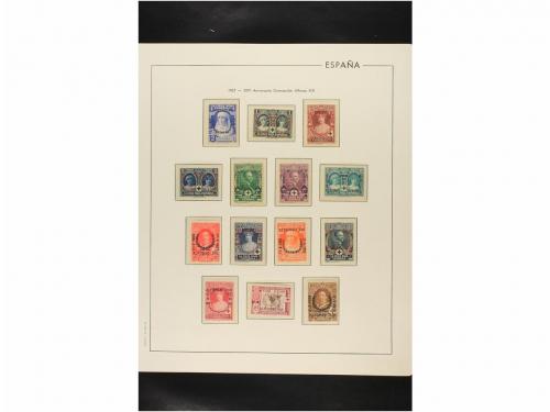 LOTES y COLECCIONES. ESPAÑA. Colección de 1900 a 1950 montad