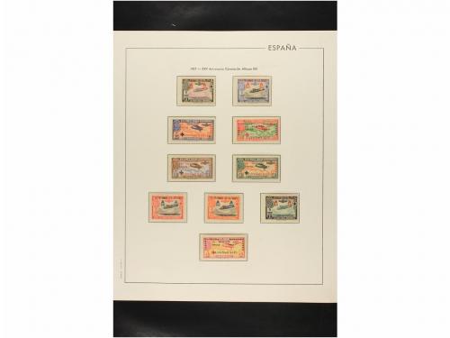 LOTES y COLECCIONES. ESPAÑA. Colección de 1900 a 1950 montad