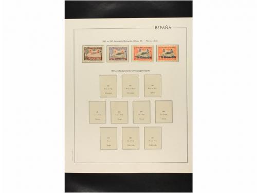 LOTES y COLECCIONES. ESPAÑA. Colección de 1900 a 1950 montad