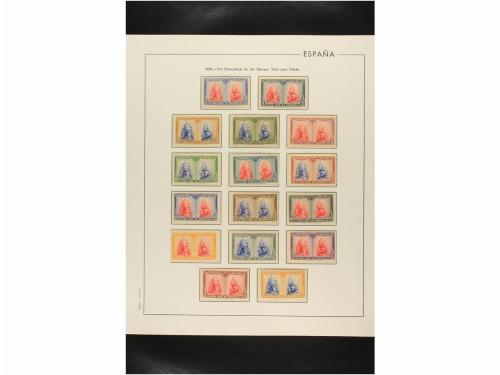 LOTES y COLECCIONES. ESPAÑA. Colección de 1900 a 1950 montad