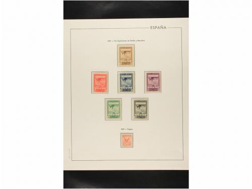 LOTES y COLECCIONES. ESPAÑA. Colección de 1900 a 1950 montad