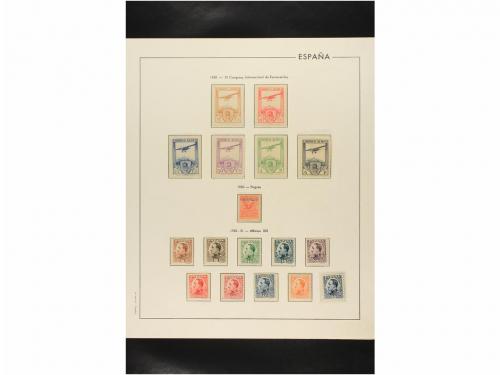 LOTES y COLECCIONES. ESPAÑA. Colección de 1900 a 1950 montad