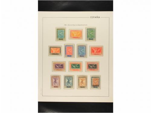 LOTES y COLECCIONES. ESPAÑA. Colección de 1900 a 1950 montad