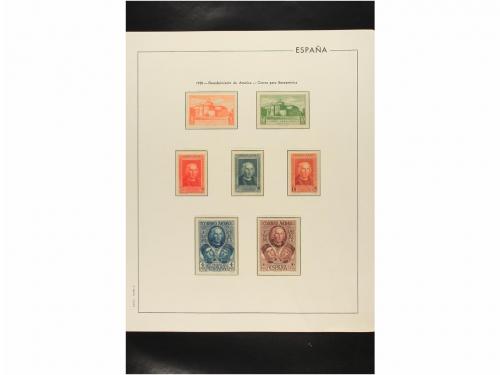LOTES y COLECCIONES. ESPAÑA. Colección de 1900 a 1950 montad