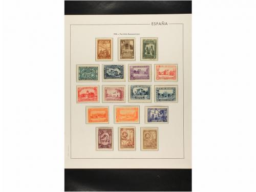 LOTES y COLECCIONES. ESPAÑA. Colección de 1900 a 1950 montad