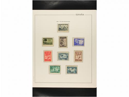 LOTES y COLECCIONES. ESPAÑA. Colección de 1900 a 1950 montad