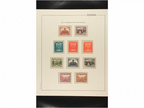 LOTES y COLECCIONES. ESPAÑA. Colección de 1900 a 1950 montad