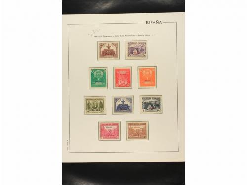 LOTES y COLECCIONES. ESPAÑA. Colección de 1900 a 1950 montad