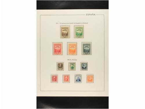 LOTES y COLECCIONES. ESPAÑA. Colección de 1900 a 1950 montad