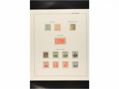 LOTES y COLECCIONES. ESPAÑA. Colección de 1900 a 1950 montad