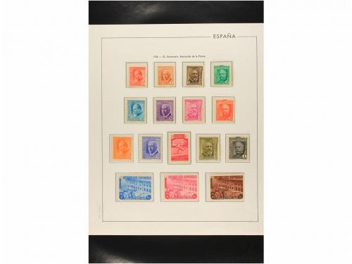 LOTES y COLECCIONES. ESPAÑA. Colección de 1900 a 1950 montad