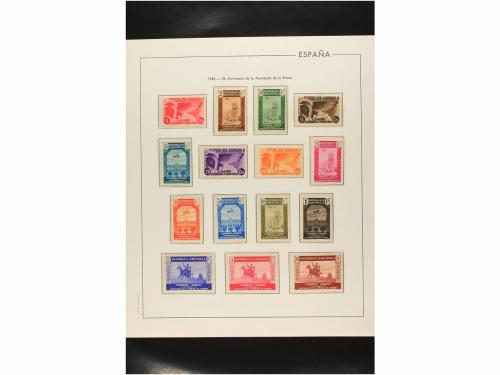 LOTES y COLECCIONES. ESPAÑA. Colección de 1900 a 1950 montad