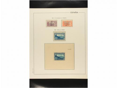 LOTES y COLECCIONES. ESPAÑA. Colección de 1900 a 1950 montad