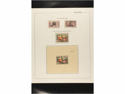 LOTES y COLECCIONES. ESPAÑA. Colección de 1900 a 1950 montad