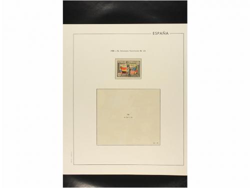 LOTES y COLECCIONES. ESPAÑA. Colección de 1900 a 1950 montad