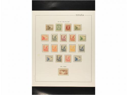 LOTES y COLECCIONES. ESPAÑA. Colección de 1900 a 1950 montad