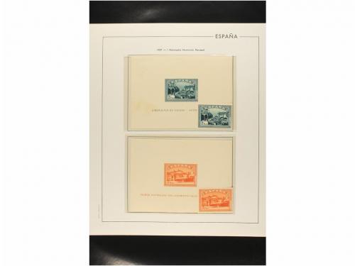 LOTES y COLECCIONES. ESPAÑA. Colección de 1900 a 1950 montad