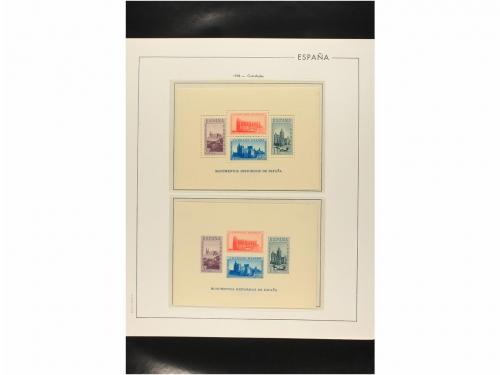 LOTES y COLECCIONES. ESPAÑA. Colección de 1900 a 1950 montad