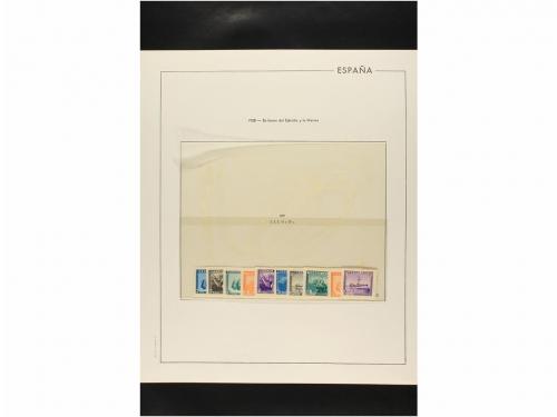 LOTES y COLECCIONES. ESPAÑA. Colección de 1900 a 1950 montad