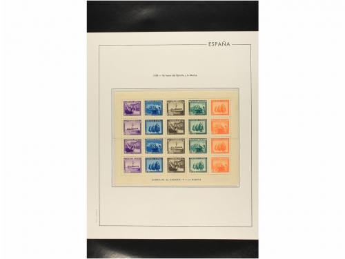 LOTES y COLECCIONES. ESPAÑA. Colección de 1900 a 1950 montad