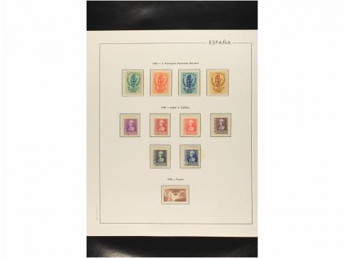 LOTES y COLECCIONES. ESPAÑA. Colección de 1900 a 1950 montad