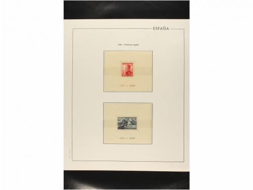 LOTES y COLECCIONES. ESPAÑA. Colección de 1900 a 1950 montad