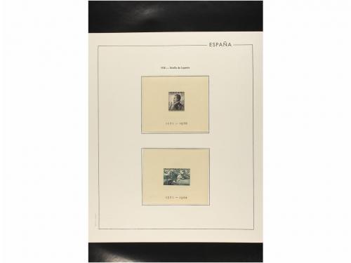 LOTES y COLECCIONES. ESPAÑA. Colección de 1900 a 1950 montad