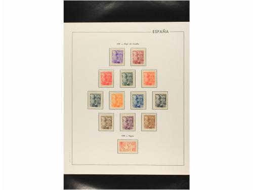 LOTES y COLECCIONES. ESPAÑA. Colección de 1900 a 1950 montad