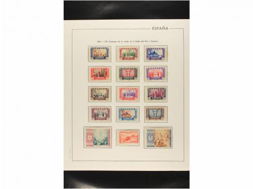 LOTES y COLECCIONES. ESPAÑA. Colección de 1900 a 1950 montad