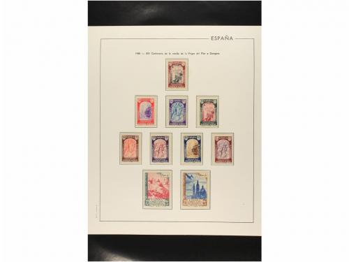 LOTES y COLECCIONES. ESPAÑA. Colección de 1900 a 1950 montad