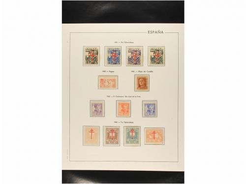 LOTES y COLECCIONES. ESPAÑA. Colección de 1900 a 1950 montad