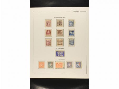 LOTES y COLECCIONES. ESPAÑA. Colección de 1900 a 1950 montad