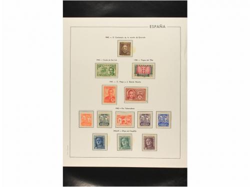 LOTES y COLECCIONES. ESPAÑA. Colección de 1900 a 1950 montad
