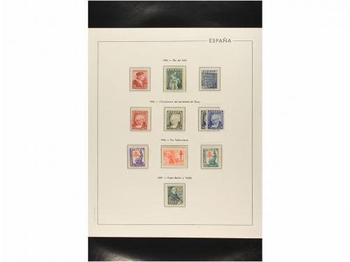 LOTES y COLECCIONES. ESPAÑA. Colección de 1900 a 1950 montad