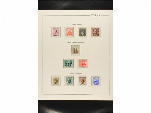 LOTES y COLECCIONES. ESPAÑA. Colección de 1900 a 1950 montad