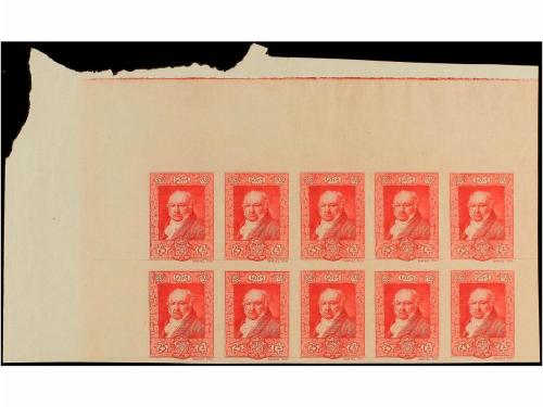 ESPAÑA. Ed. 508. 25 cts. ENSAYOS DE COLOR. Conjunto de seis 