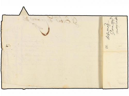 ✉ ESPAÑA: PREFILATELIA. 1632. MADRID dirigida a la Marquesa 