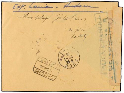 ✉ COLONIAS ESPAÑOLAS: ANDORRA. Ed. 29 (2), 30 (3), 33 (2), 3