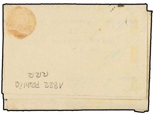 ✉ ESPAÑA: PREFILATELIA. 1820. PRAVIA a TRUJILLO. Marca P./AS