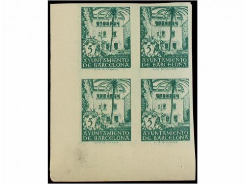 ** ESPAÑA: AYUNTAMIENTO DE BARCELONA. Ed. 65/68s. SERIE COMP