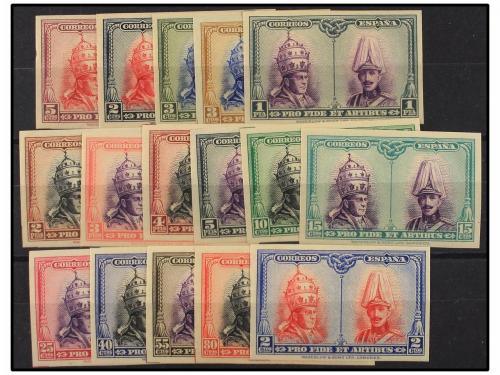 * ESPAÑA. Ed. 402/33s. SERIE COMPLETA SIN DENTAR. Muy bonita