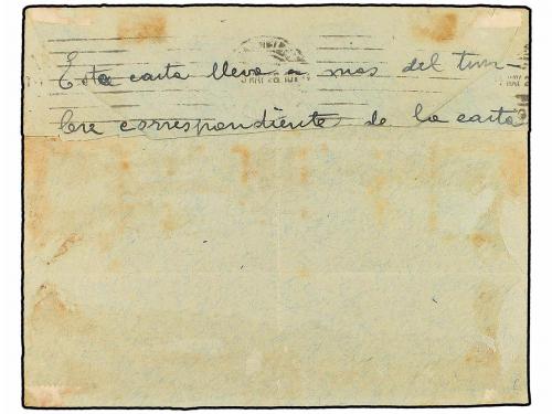 ✉ ANDORRA. 1926. FRONTAL (con una pequeña parte del dorso qu