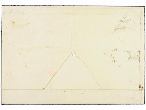 ✉ ESPAÑA. Ed. 1A (2). 1850. TOLEDO a MADRID. 6 cuartos negro